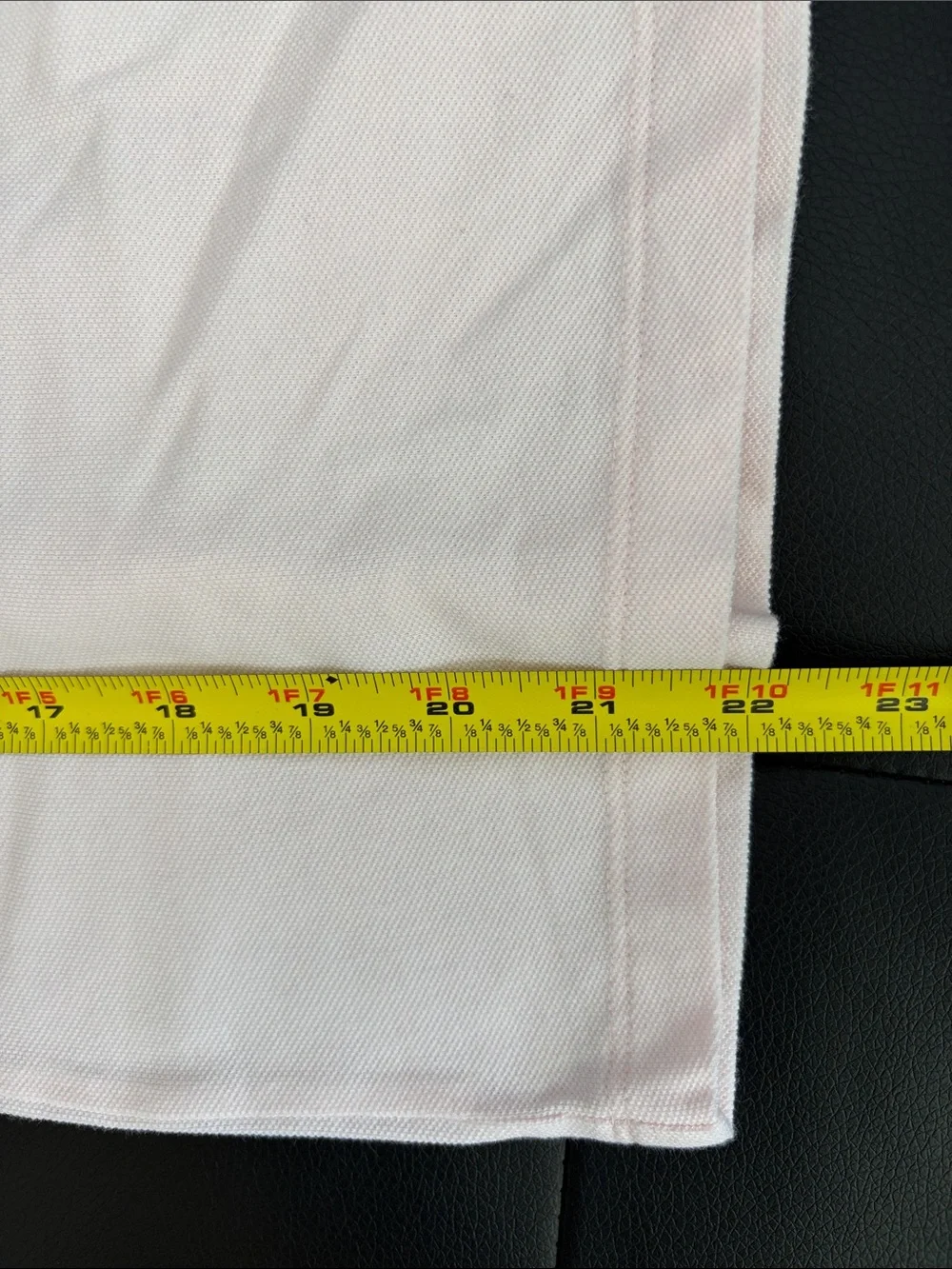 Lacoste Polo Short Sleeve Pair in Light Pink & Coral Red girls size 16